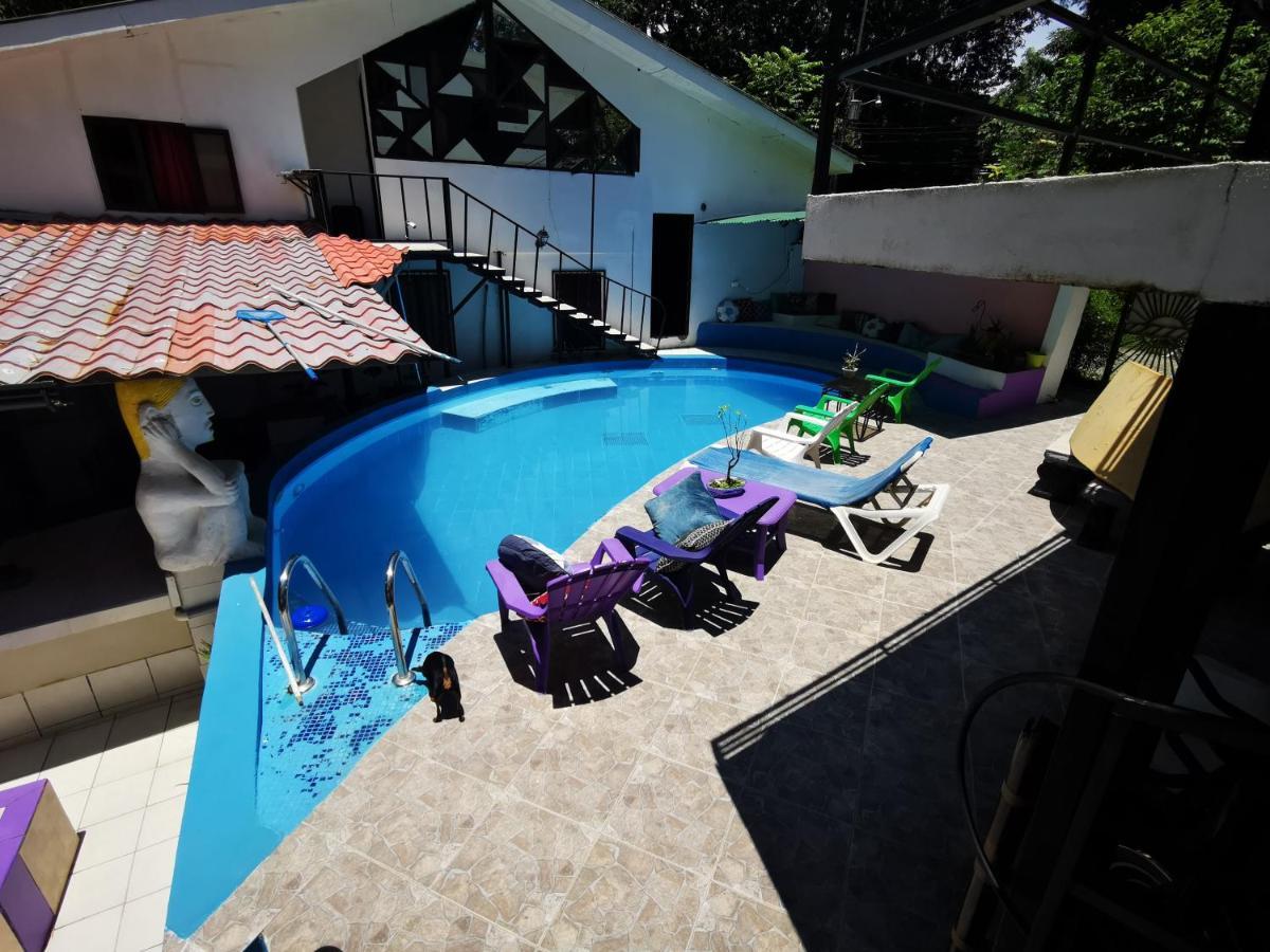 Готель Cabinas Cafe Del Mar Мануель-Антоніо Екстер'єр фото